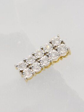 10k Diamond Pendant